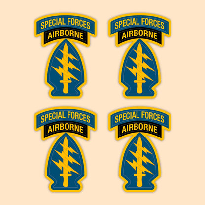 Special Forces Airborne Vinyl Sticker