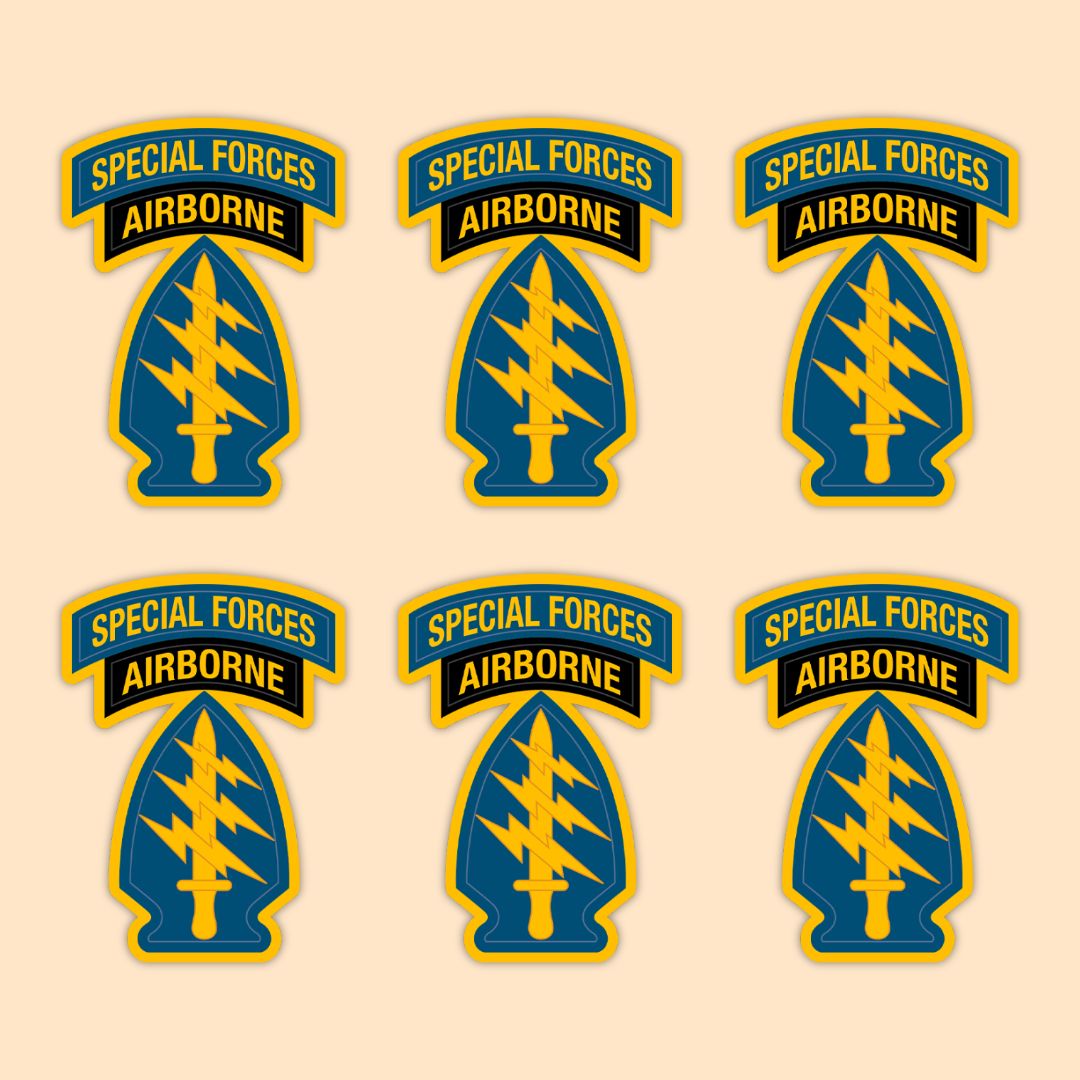 Special Forces Airborne Vinyl Sticker