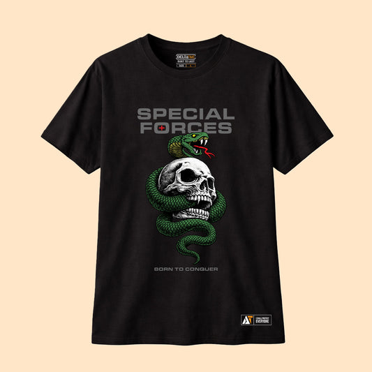 Special Forces Skull Snake T-Shirt