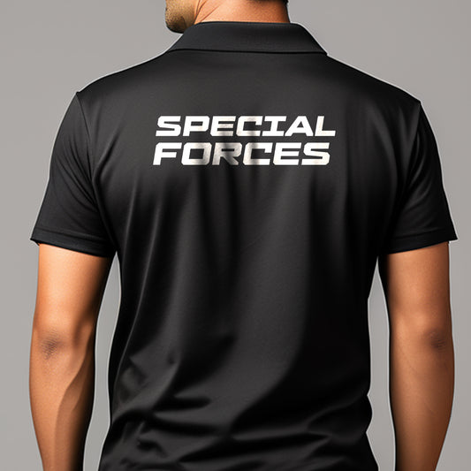 Special Forces Polo Black T-shirt