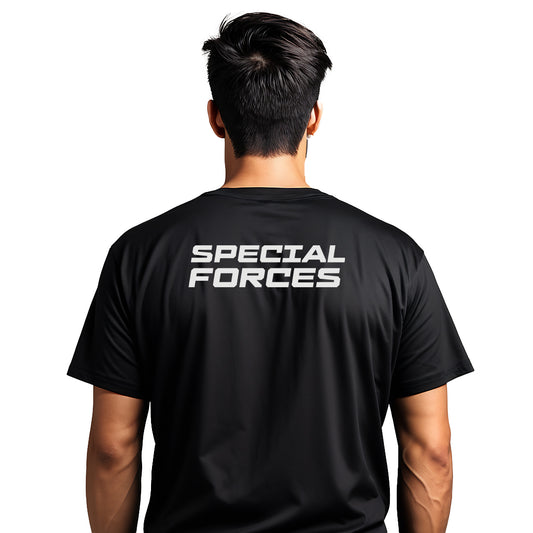 Special Forces Oversized Black T-Shirt