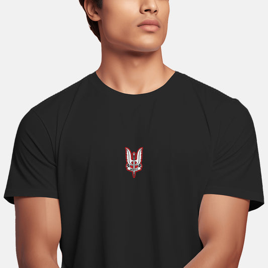 Special Forces Oversized Black T-Shirt