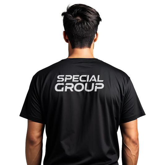 Special Group Oversized Black T-shirt