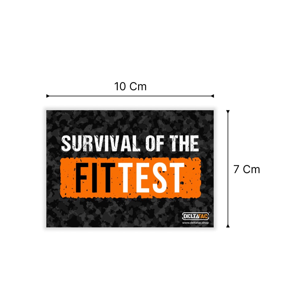 Survival of the Fittest Sticker 