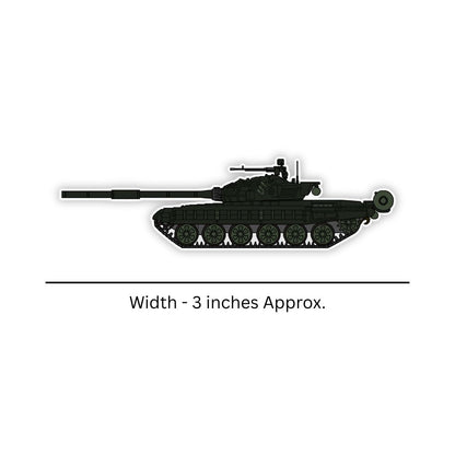T-72 Ajeya Battle Tank Sticker 