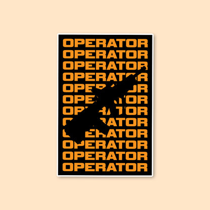 Operator Grid – Tavor Edition Poster | Tactical Wall Art