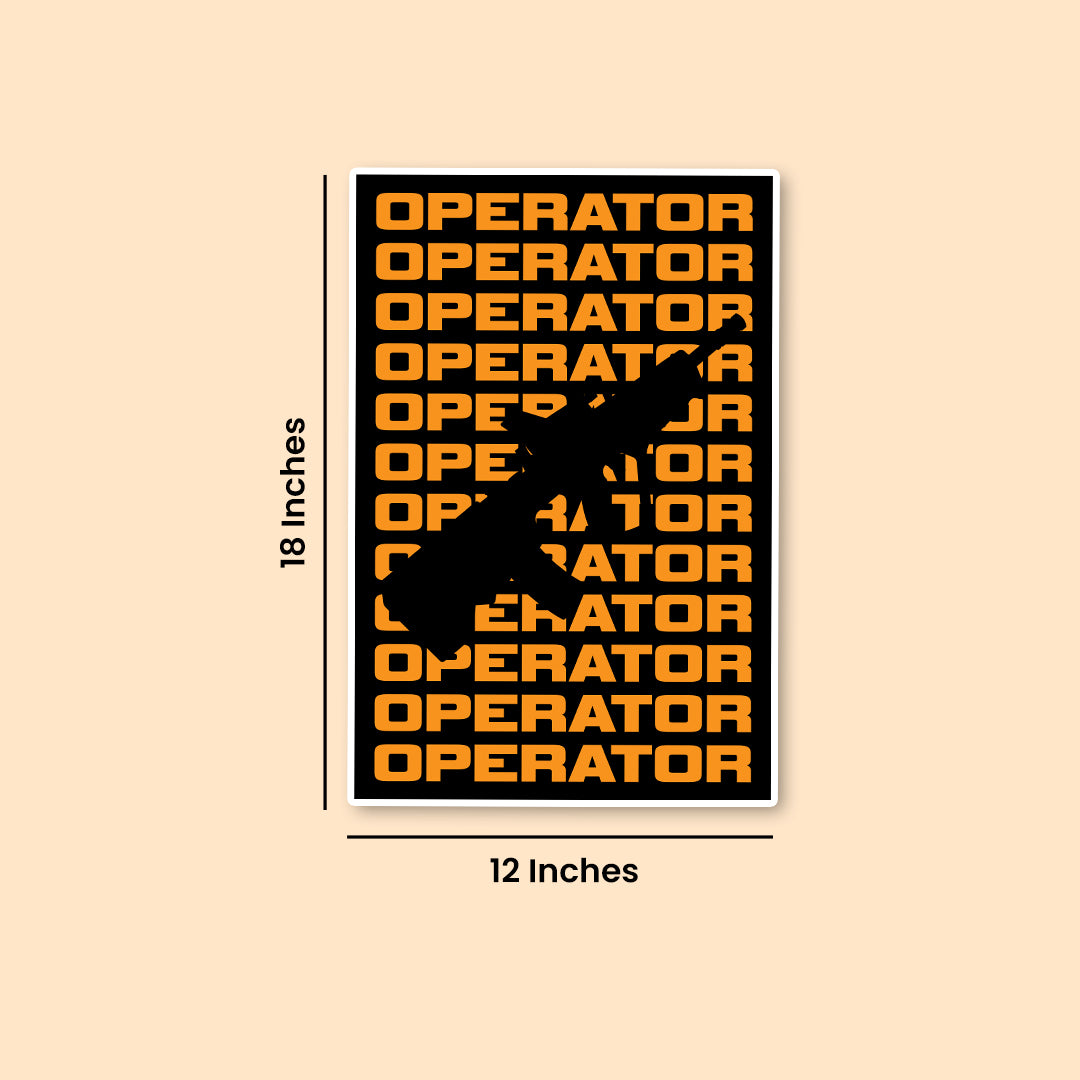 Operator Grid – Tavor Edition Poster | Tactical Wall Art