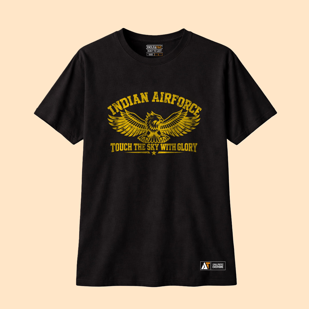 Touch the Sky T-shirt | Indian Air Force Graphic Tee | Deltatac