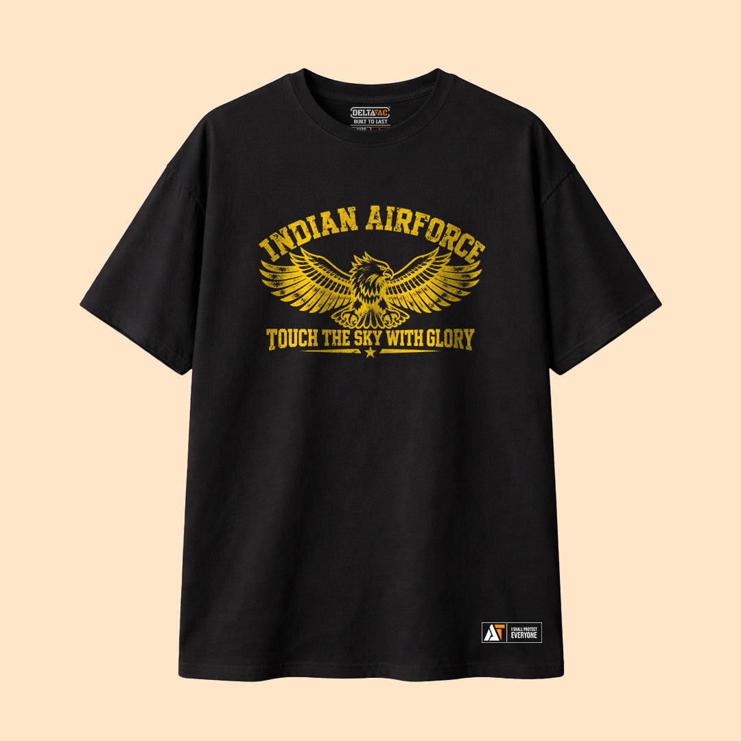 Touch the Sky T-shirt | Indian Air Force Graphic Tee | Deltatac