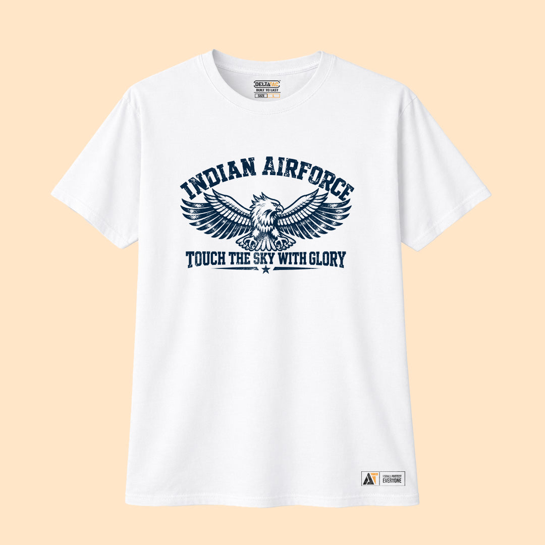Touch the Sky T-shirt | Indian Air Force Graphic Tee | Deltatac