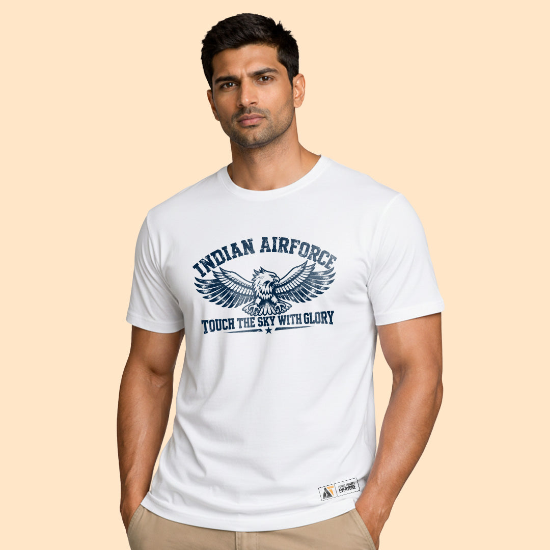Touch the Sky T-shirt | Indian Air Force Graphic Tee | Deltatac