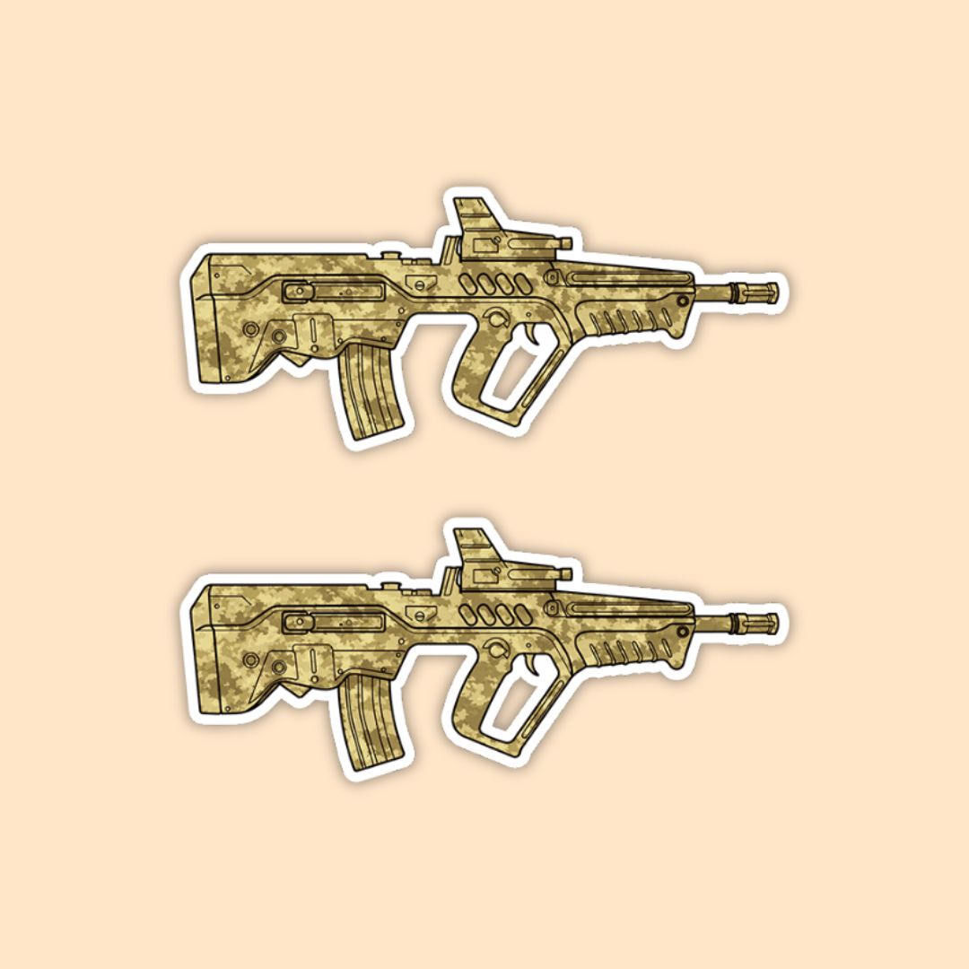 IWI Tavor Tactical Vector Vinyl Sticker | Iconic Bullpup Design