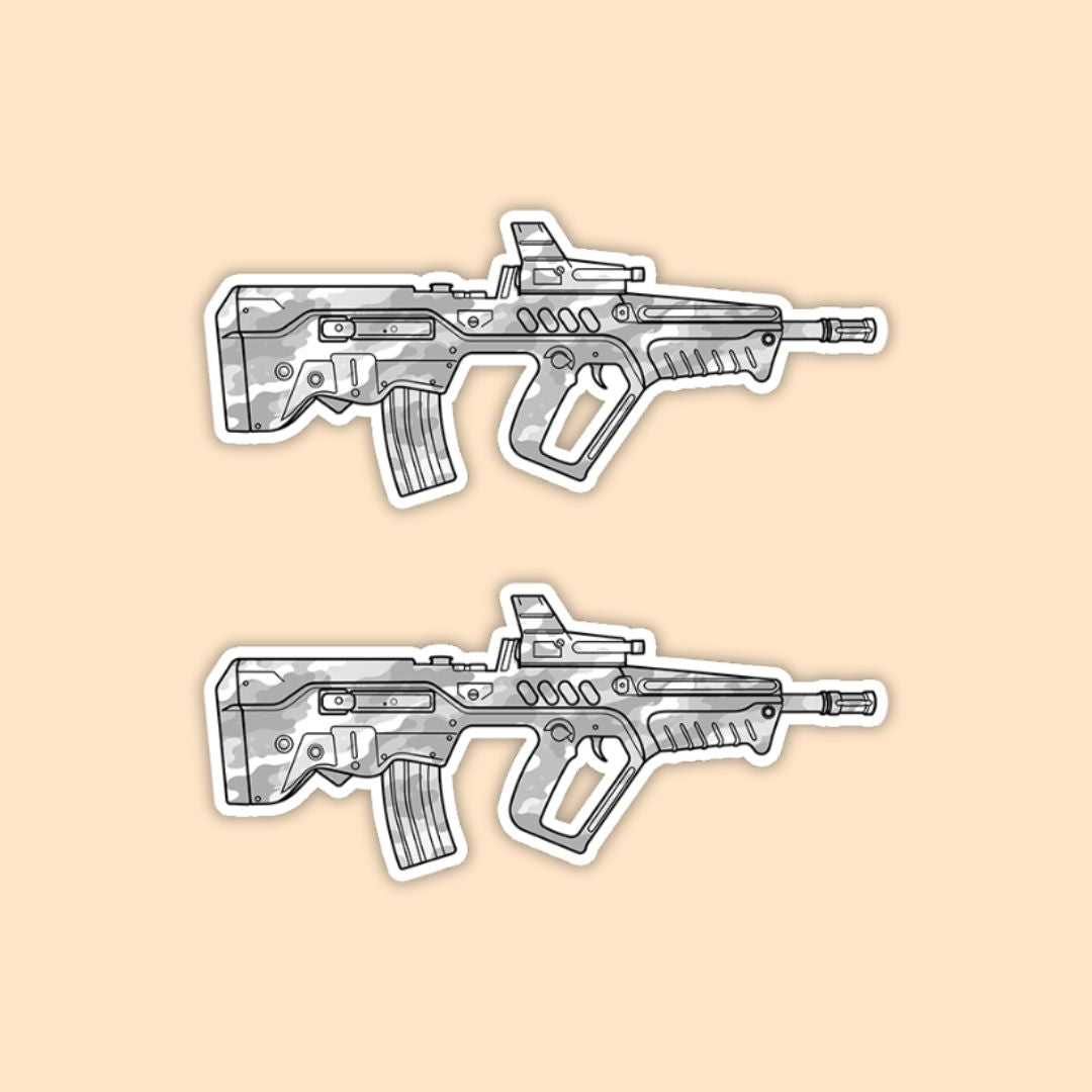 IWI Tavor Tactical Vector Vinyl Sticker | Iconic Bullpup Design