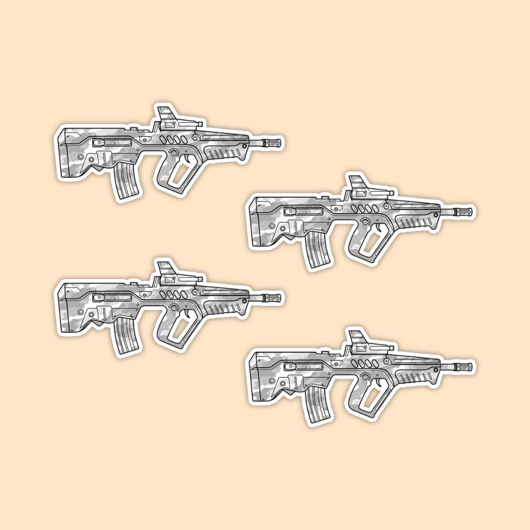 IWI Tavor Tactical Vector Vinyl Sticker | Iconic Bullpup Design