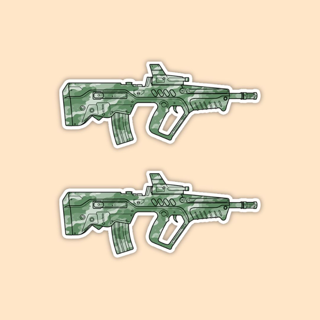 IWI Tavor Tactical Vector Vinyl Sticker | Iconic Bullpup Design