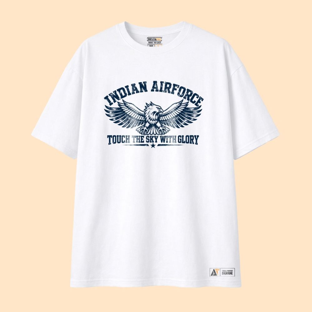 Touch the Sky T-shirt | Indian Air Force Graphic Tee | Deltatac