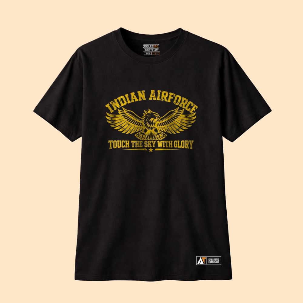Touch the Sky T-shirt | Indian Air Force Graphic Tee | Deltatac