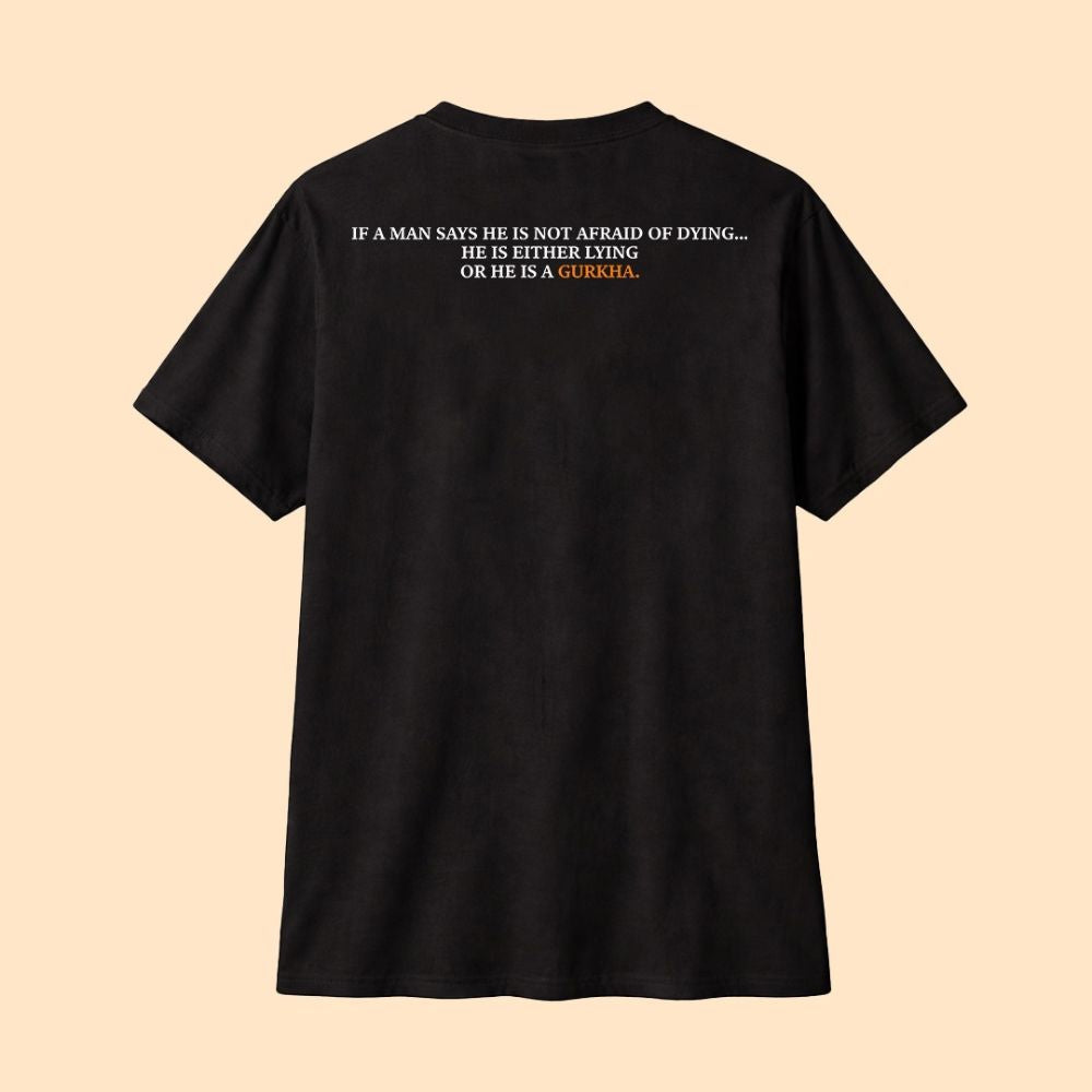 Gurkha Oversized T-Shirt – Tribute to the Fearless Warriors