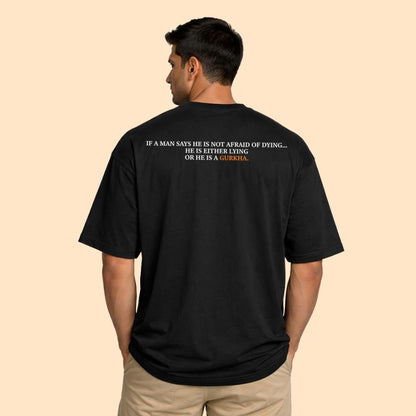 Gurkha Oversized T-Shirt – Tribute to the Fearless Warriors