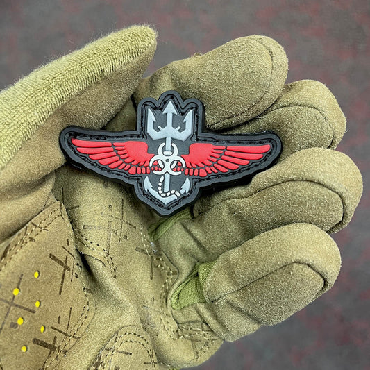 Trident Wings PVC Velcro Patch