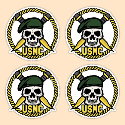 USMC PO 2 Vinyl Sticker