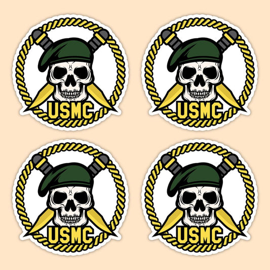 USMC PO 2 Vinyl Sticker