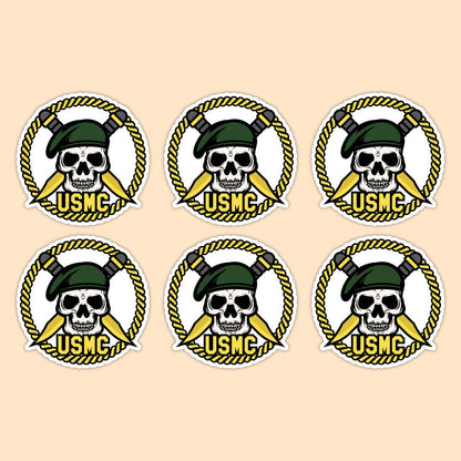 USMC PO 2 Vinyl Sticker
