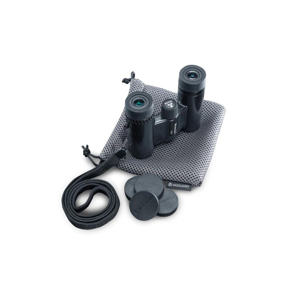 Vanguard Vesta 10X21 Compact Binoculars - Black Pearl