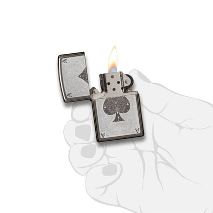 Zippo Ace Filigree Lighter
