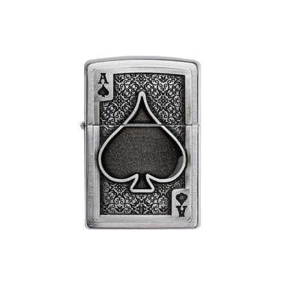 Zippo Ace Of Spades Emblem Lighter