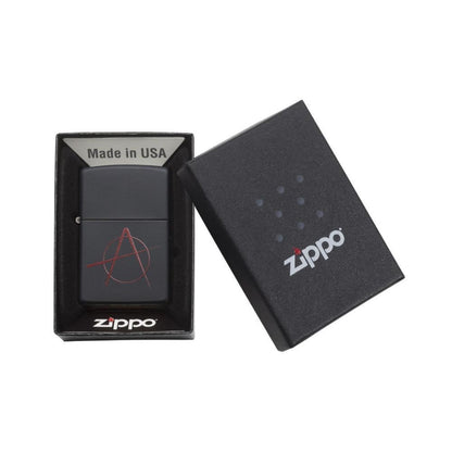 Zippo Anarchy Symbol Lighter