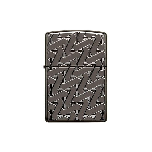 Zippo Armor Geometric Weave Design Lighter