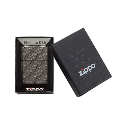 Zippo Armor Geometric Weave Design Lighter