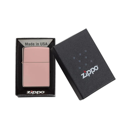 Zippo Classic High Polish Rose Gold Lighter