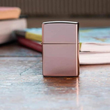 Zippo Classic High Polish Rose Gold Lighter