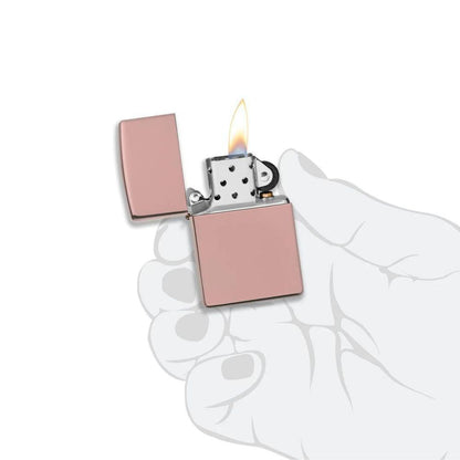 Zippo Classic High Polish Rose Gold Lighter