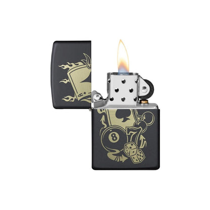 Zippo Gambling Design Lighter