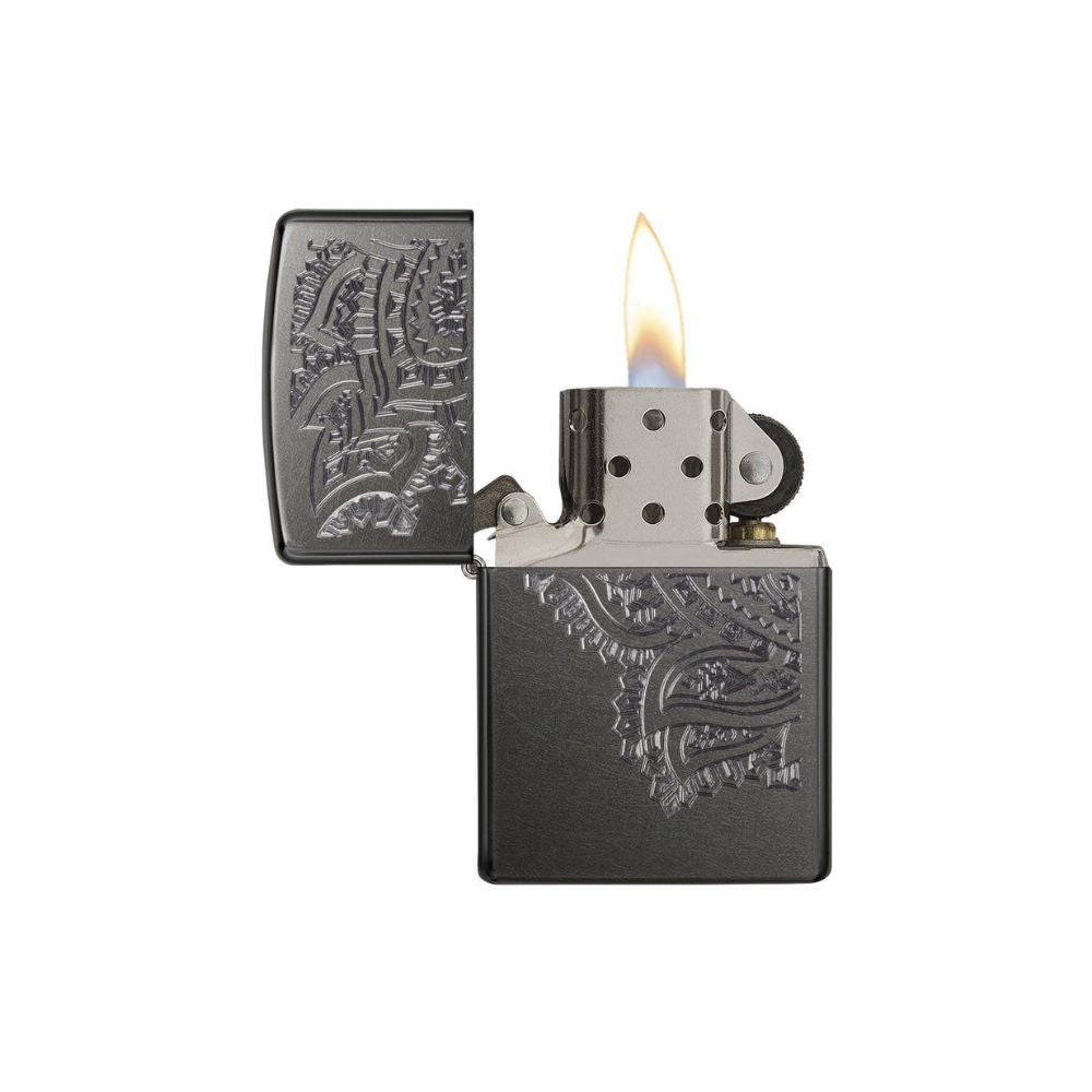 Zippo Iced Paisley Lighter