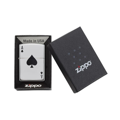 Zippo Simple Spade Design Lighter