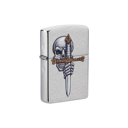 Zippo Sword Skull Design Lighter