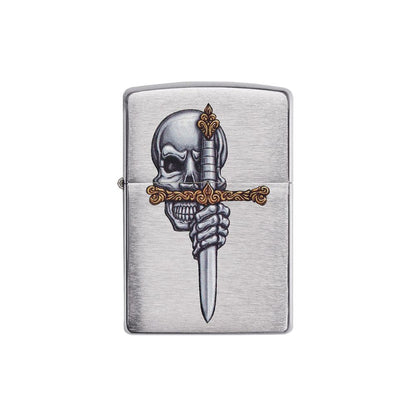 Zippo Sword Skull Design Lighter