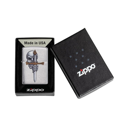 Zippo Sword Skull Design Lighter