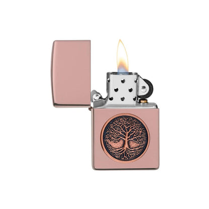 Zippo Tree of Life Emblem Lighter