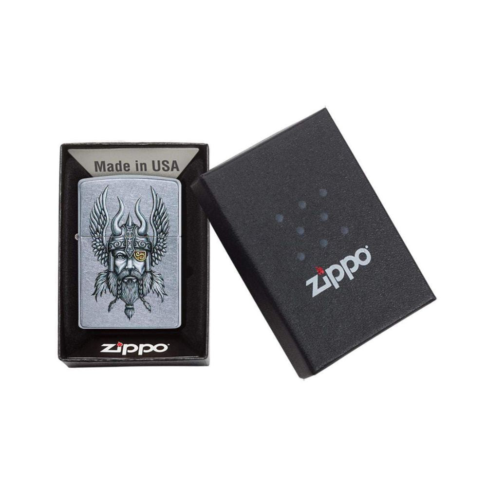 Zippo Viking Warrior Design Lighter