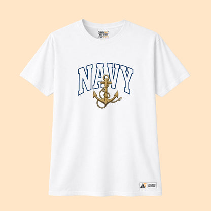 Navy Anchor T-Shirt - Indian Navy | Tactical Naval Essential