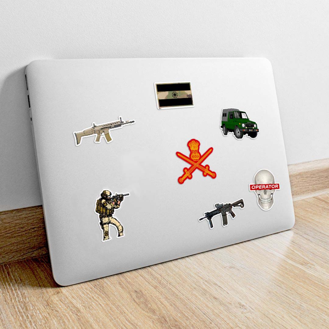 Army Mini Military Stickers Combo