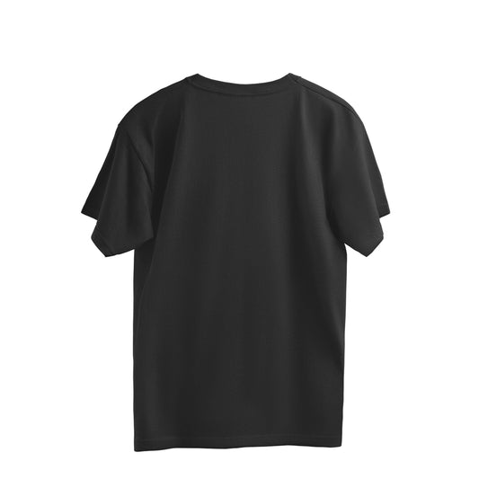 Indian Army Oversized Black T-shirt