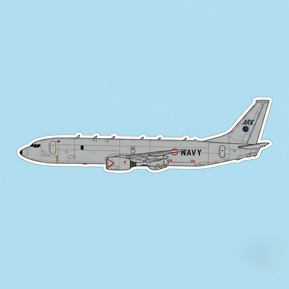 Boeing P-8I Poseidon Sticker