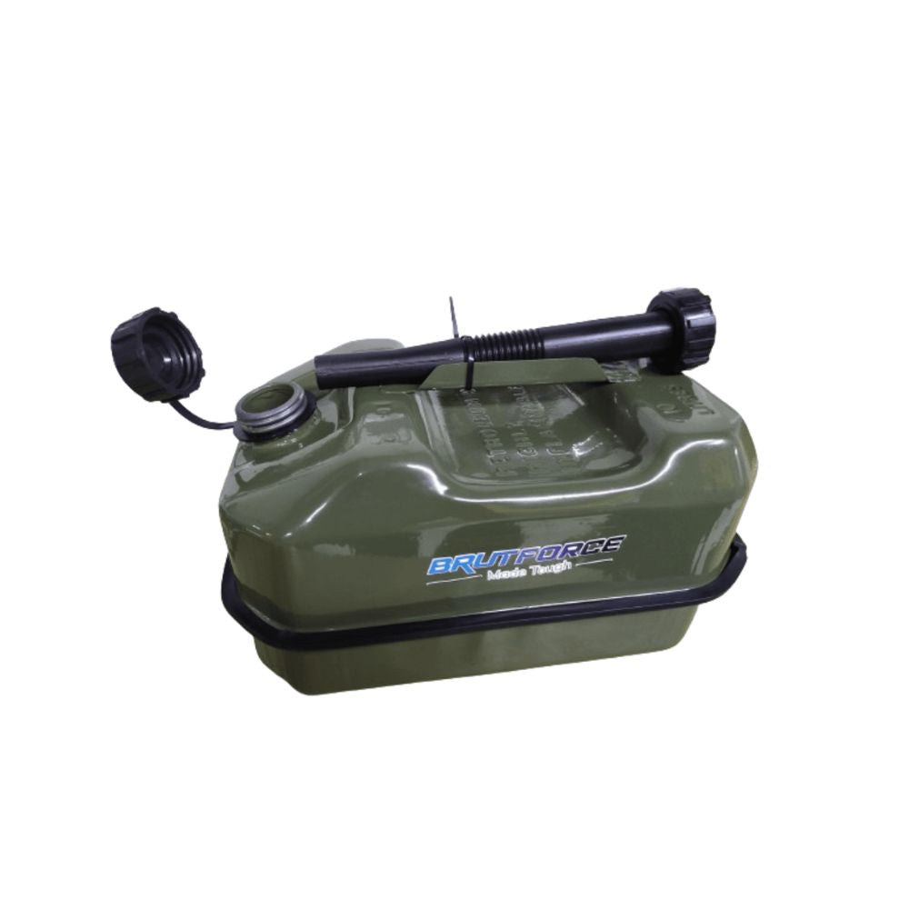 BRUTFORCE Metal Jerry Can 10 Ltr with Spout
