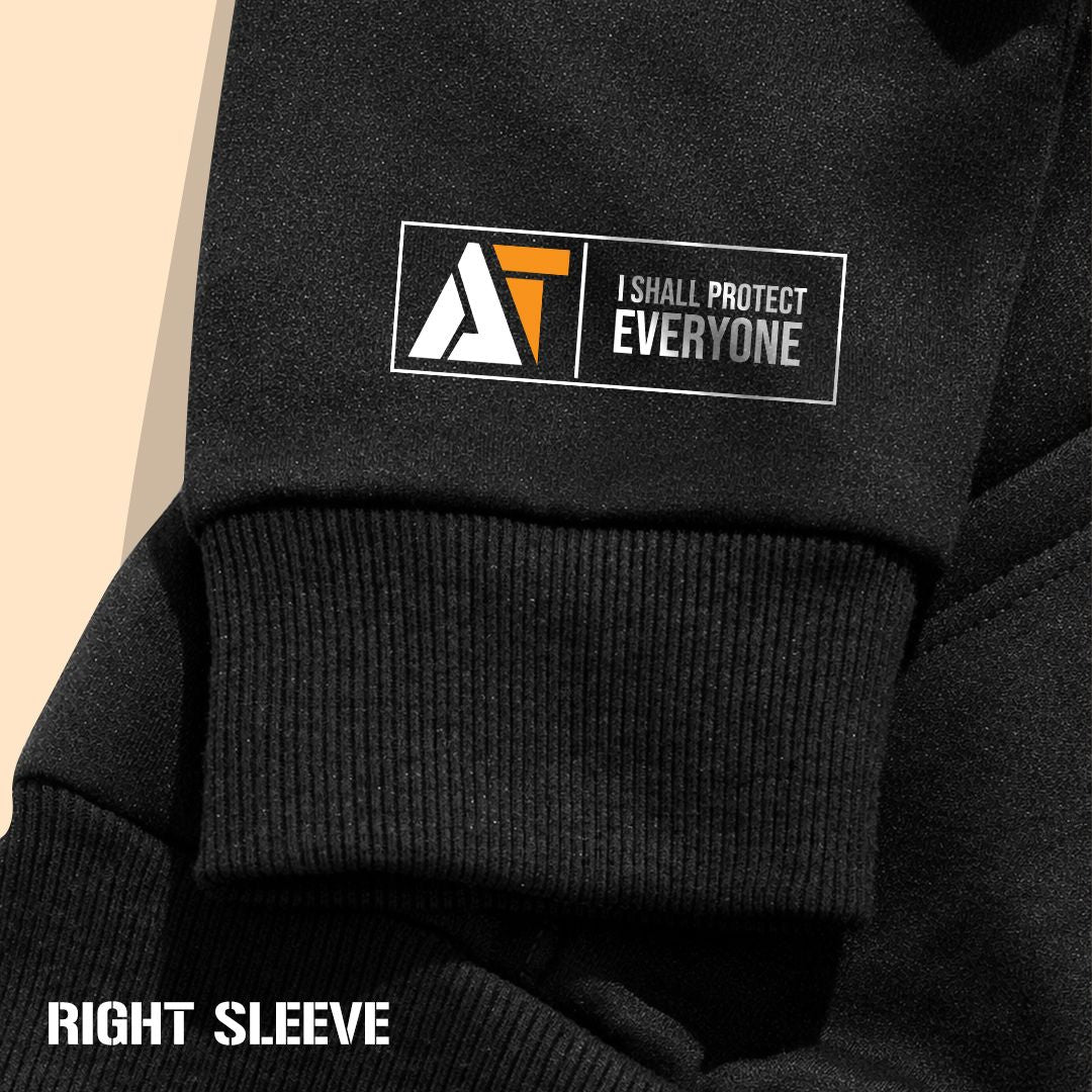 FROGMAN | Black Hoodie - Tactical Lifestyle Essential